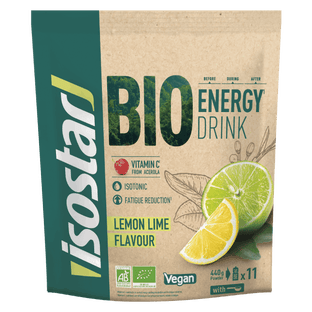 ISOSTAR Energy drink BIO sabor Lima-Limón 440g