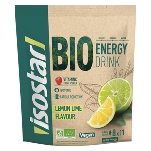ISOSTAR Energy drink BIO sabor Lima-Limón 440g