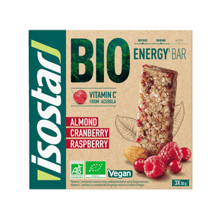 ISOSTAR Barrita Energy BIO de Frutos Rojos y Almendras