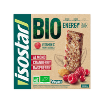 ISOSTAR Barrita Energy BIO de Frutos Rojos y Almendras