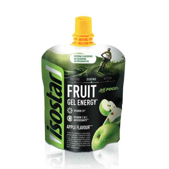 gel energético manzana ecológico de asimilación lenta y fácil digestión